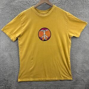 Altru "Tune‎ In, Turn On, Drop Out" Men's Graphic T-Shirt Large 100% Cotton